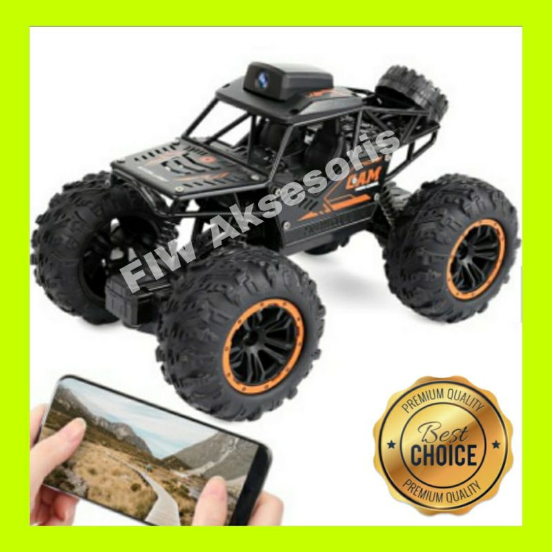 Mobil Remot WIFI/Rock Crawler dengan Kamera 720P HD/Teknologi VR