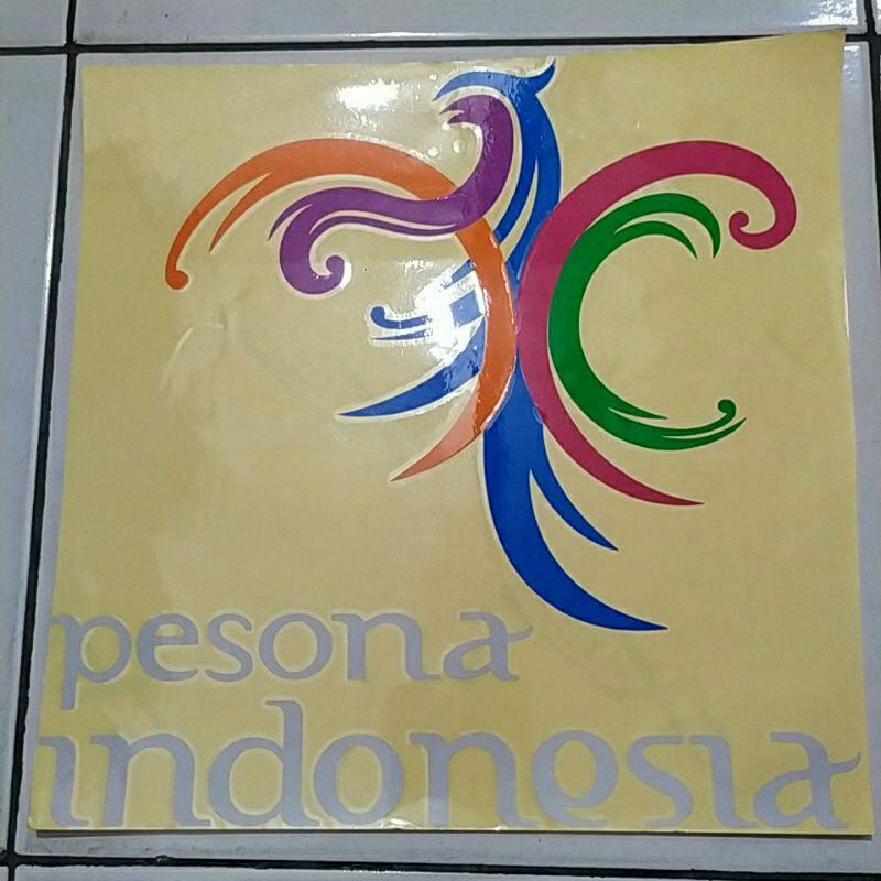 

sticker cutting pesona indonesia ukaran 30 cm x30cm