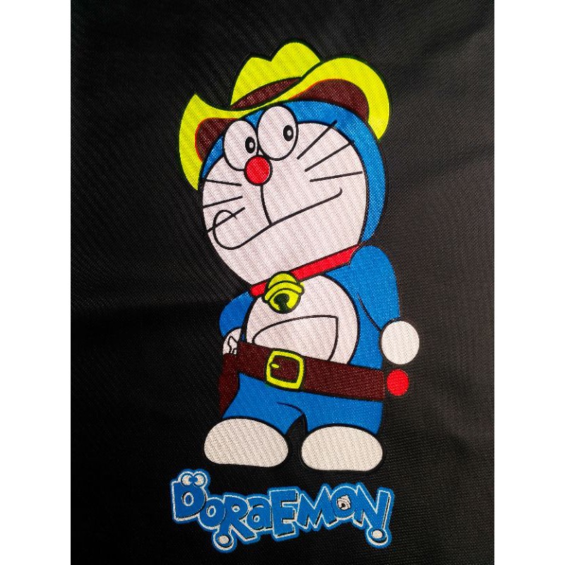 KULIT JOK MOTOR GAMBAR DORAEMON KOBOI-SARUNG JOK MOTOR GAMBAR DORAEMON KOBOI-COVER JOK MOTOR DORAEMO