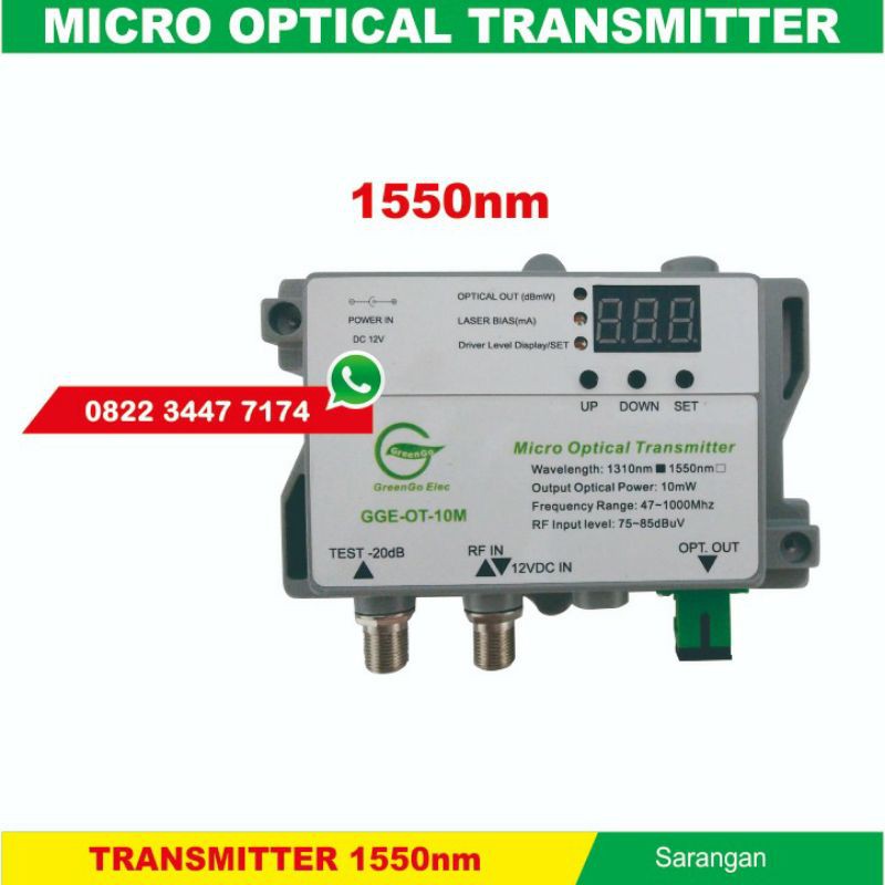 TRANSMITTER OPTICAL mini 1310