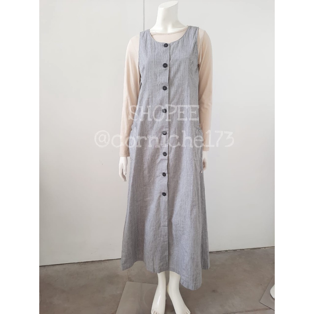 Corniche Shakira Dress Grey - TH501150