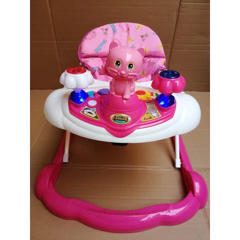 Makassar - Baby Walker Family FB - 136 L Blue &amp; Pink