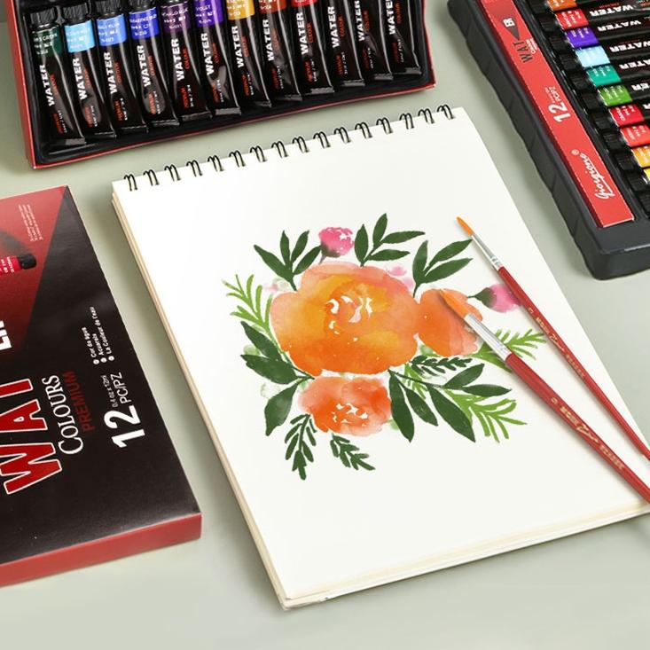 

Terbaik.. Giorgione Watercolor Paint Set Paket Cat Air 12/24 Warna 12ml/botol