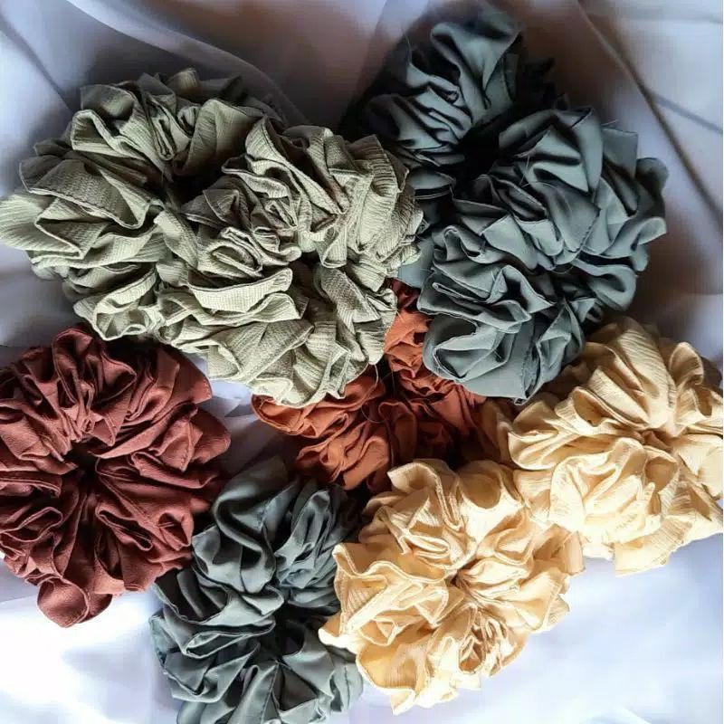 Scruncie/ Cepol Ikat Rambut Jumbo Premium-1