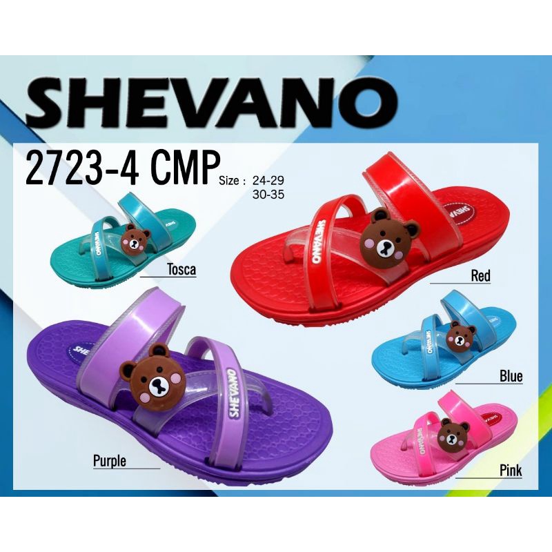 [SJ] sandal anak shevano 2723 beruang warna