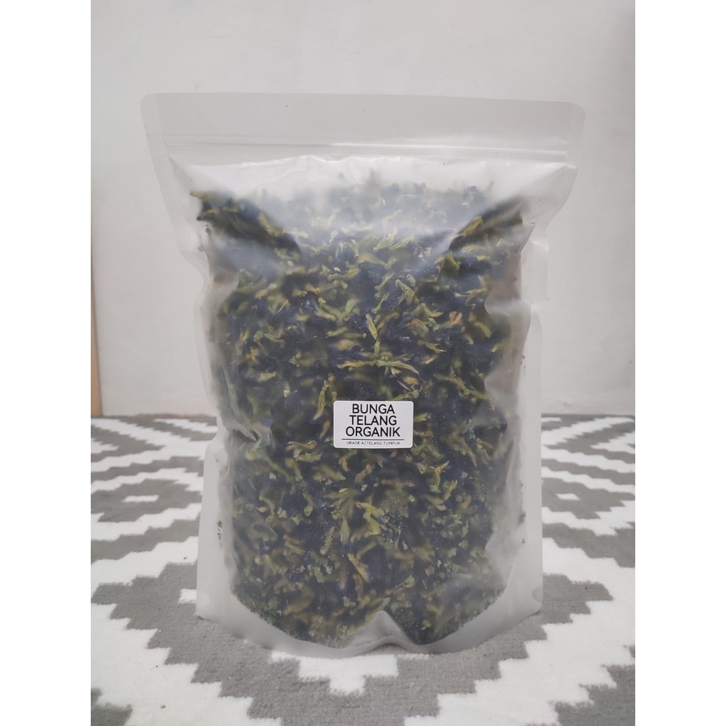 

Teh Bunga Telang Kering Organik 100 gr Premium Grade A