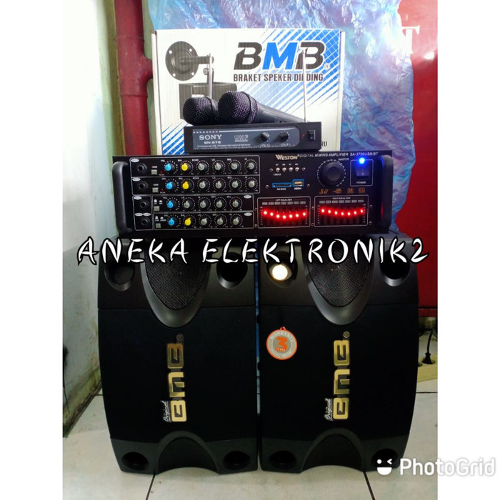 PAKET SOUND SYSTEM KARAOKE BMB 8" ORIGINAL KUALITAS KAROKE TERBAIK