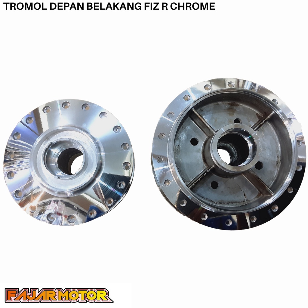 OBRAL TROMOL FIZ R DEPAN BELAKANG CHROME