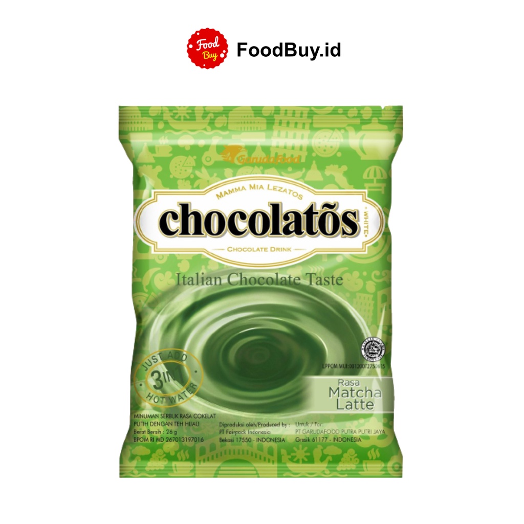 

Chocolatos Drink Rasa Matcha Latte 28 gr