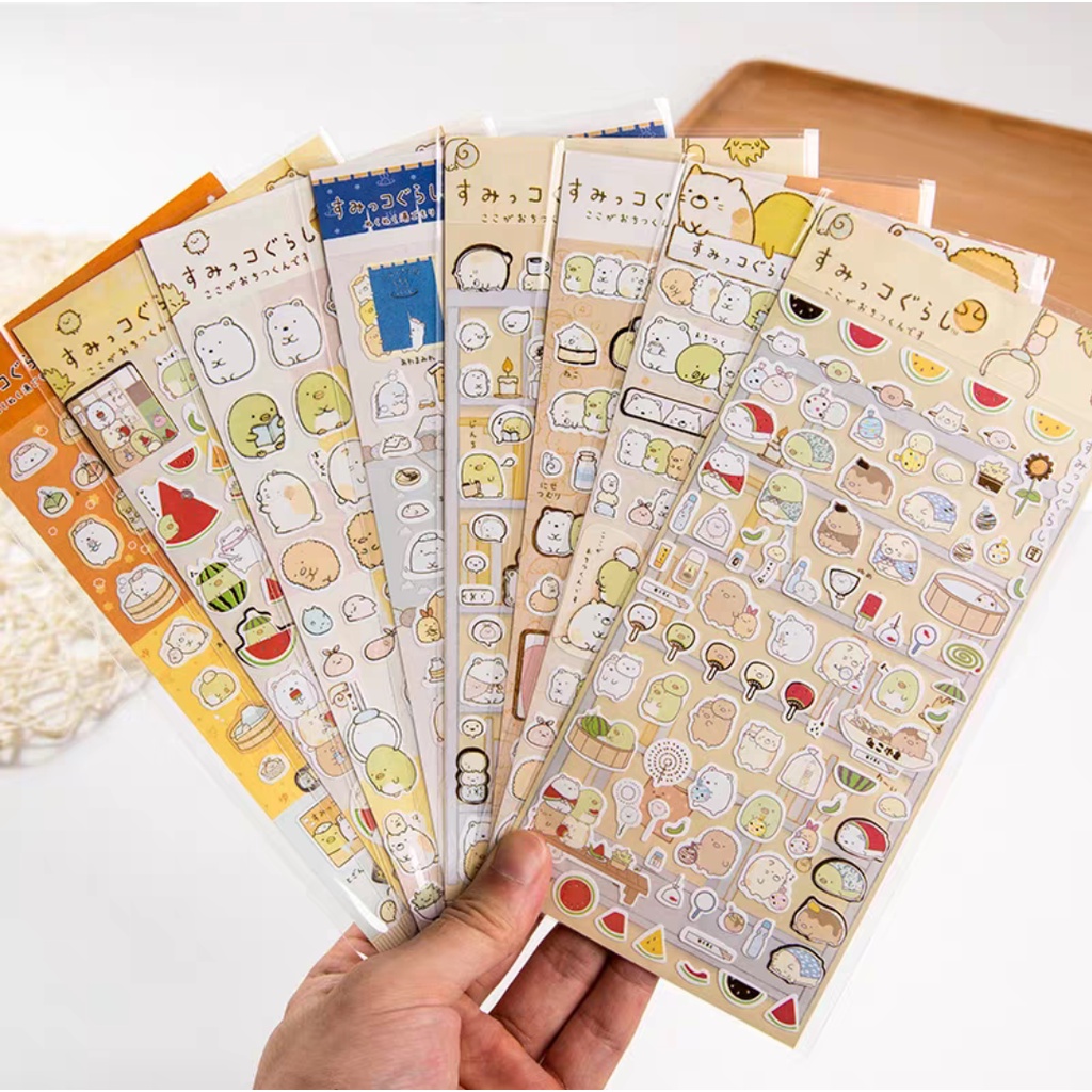 

1 Lembar STICKER SUMIKKO GURASHI Stiker Imut Lucu