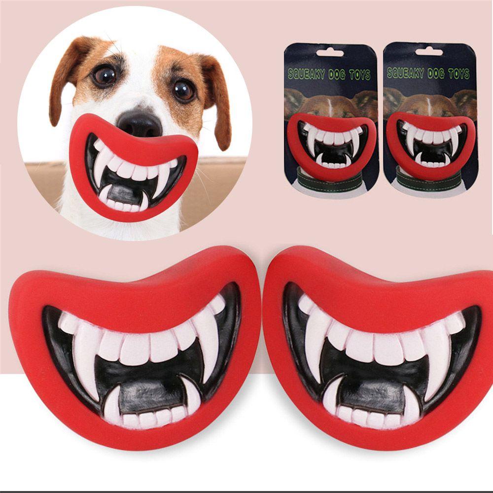 Solighter 2PCS Mainan Hewan Peliharaan Lucu Produk Hewan Peliharaan Bermain Mengunyah Mainan Anjing Halloween