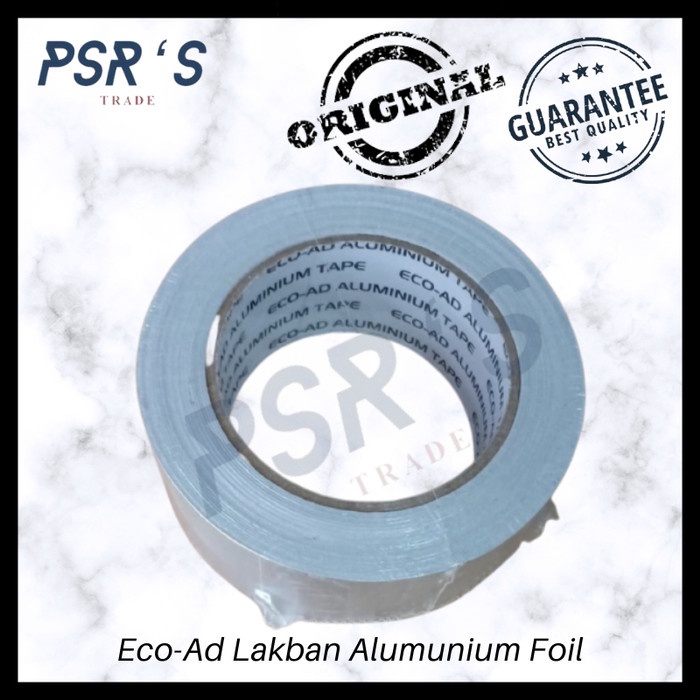 

Spesial Isolasi Lakban Aluminium Alumunium Foil Tape Ac Tahan Anti Panas Bocor Diskon