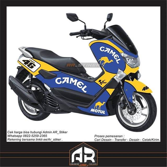 Decal Yamaha Nmax 155 Camel