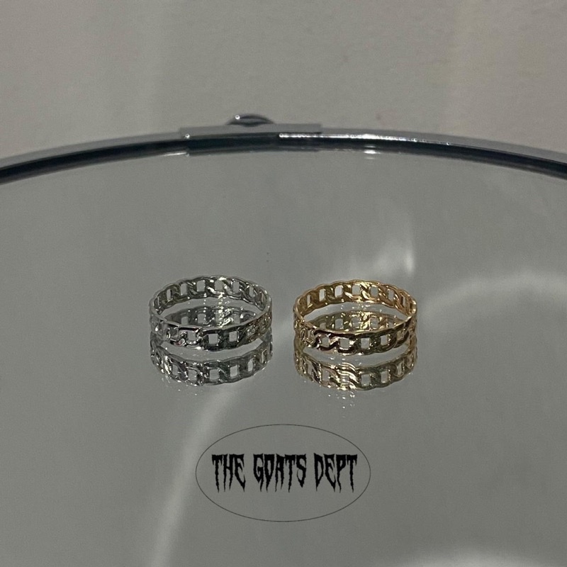 The Goats Dept - Lancelot Chain Ring Original / tgd21 Cincin Model Rantai Mobile Legend Cincin Unise