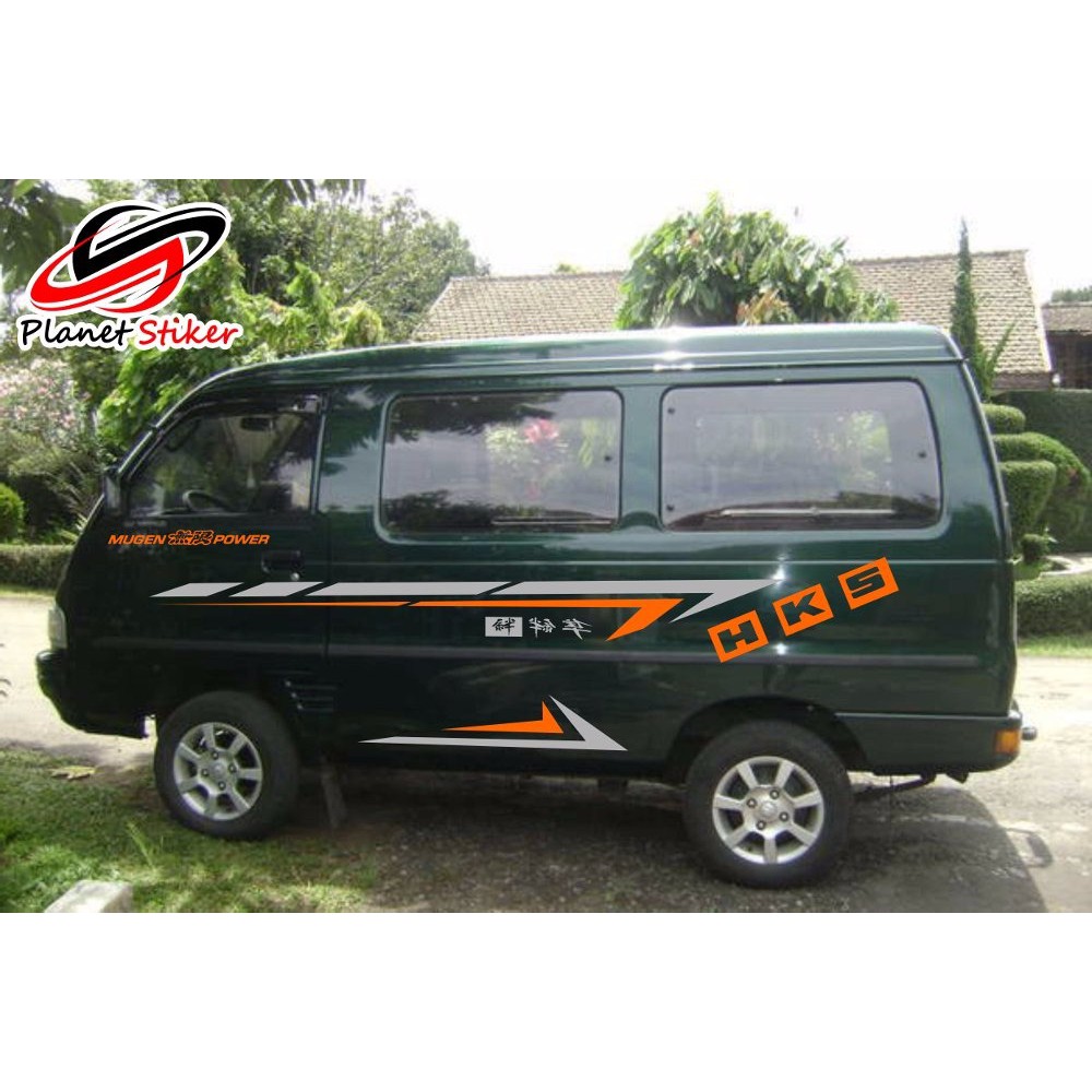 STRIPPING MOBIL LIST STICKER MOBIL VAN CARRY FUTURA SS ESPASS ZEBRA LONG SIZE 2 WARNA Shopee Indonesia