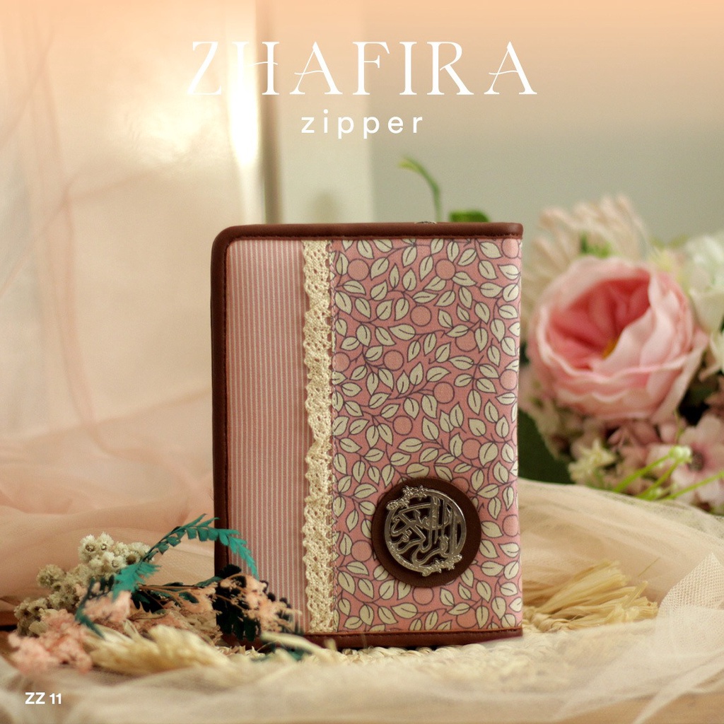 Al-Quran Pelangi Madina Zhafira Zipper Uk. A6 Tajwid dan Terjemah