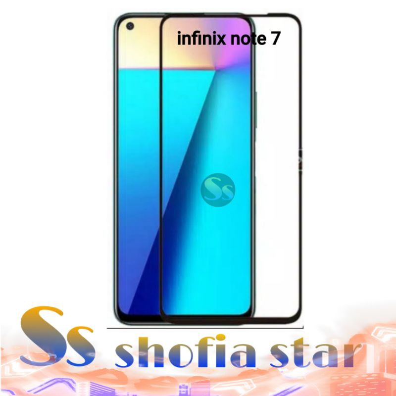 Tempered Glass Infinix Note 7 2020  Screen Guard Protector