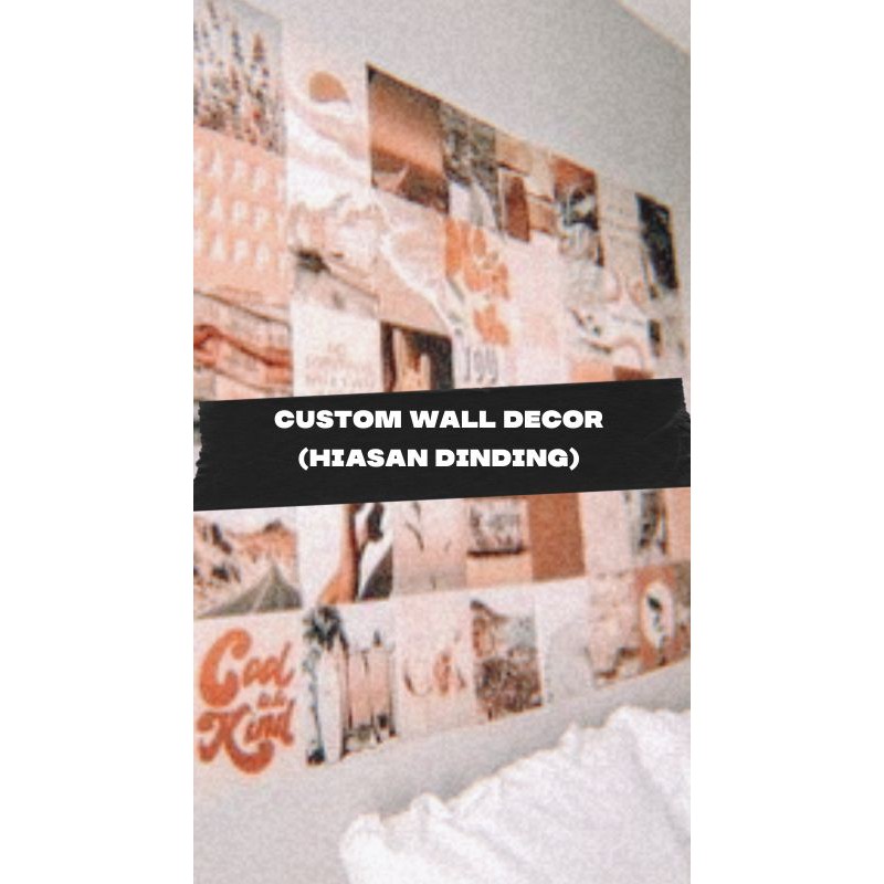 Wall Poster Custom /Poster Aesthatic /Poster band /Poster kpop