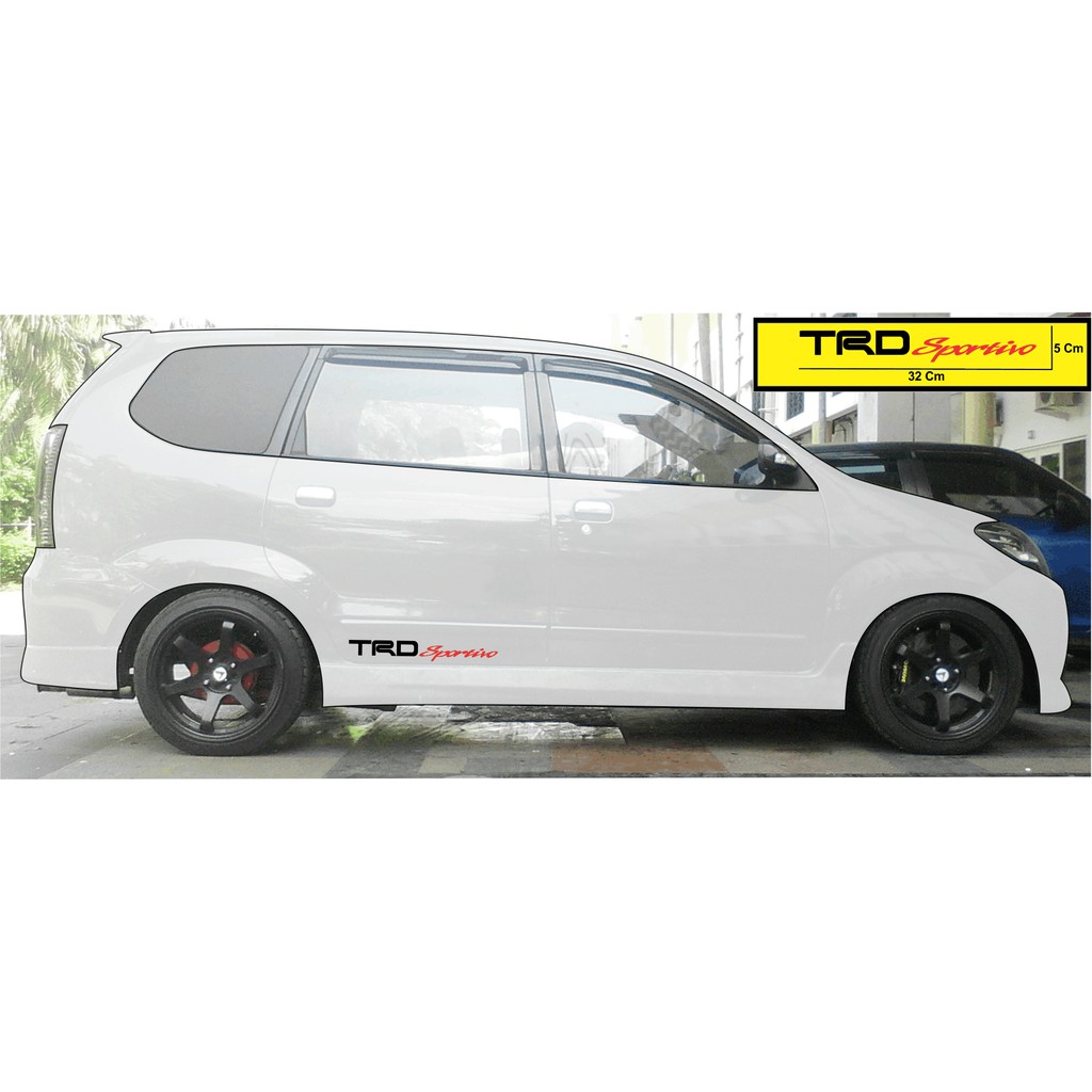 Cutting Sticker Mobil Stiker Trd Sportivo Shopee Indonesia