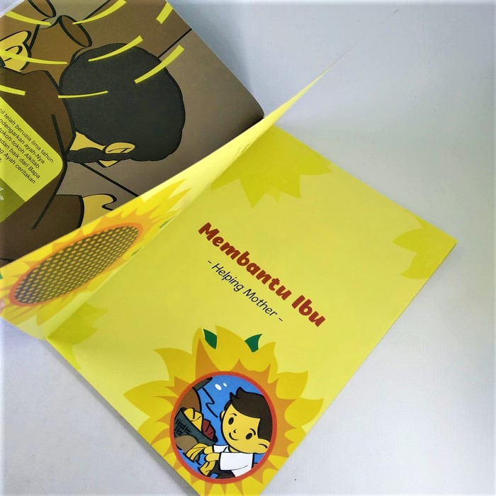 Yesus Kecil. Teladan Bagi Anak. Buku Cerita Bilingual Inspiratif Pembentuk Karakter Anak Kristen