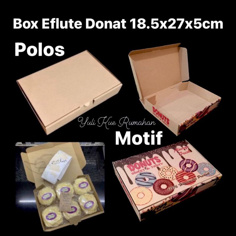 

Box Eflute Donat 18.5x27x5cm