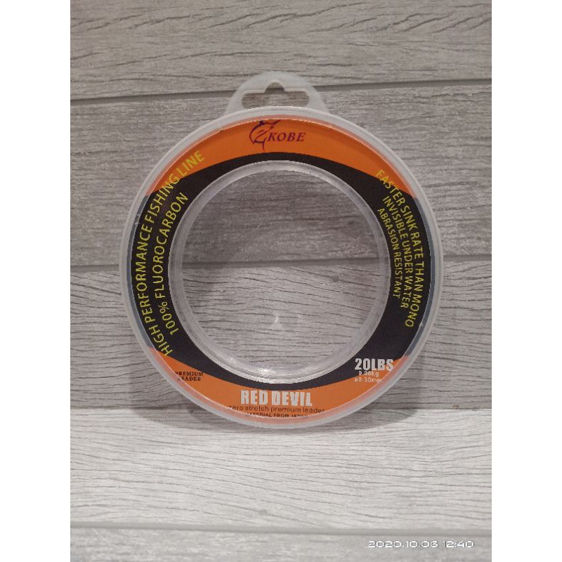 LEADER KOBE RED DEVIL 100% FLUOROCARBON