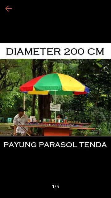 Payung Cafe Pantai Jualan - Payung Tenda Parasol 200cm