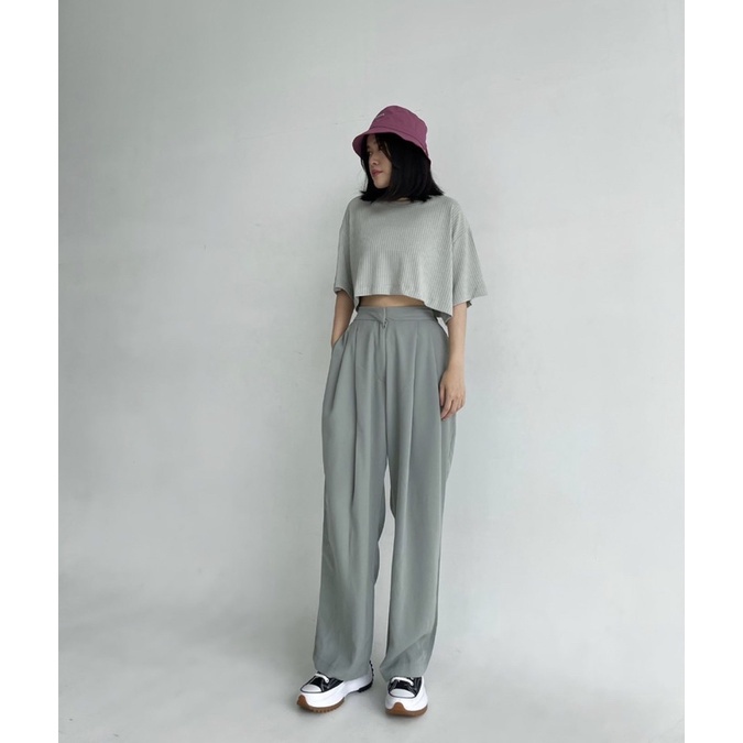 SIVALI Matisse Pants | Cullote Loose Pants - Trousers Pants - Celana Panjang Wanita