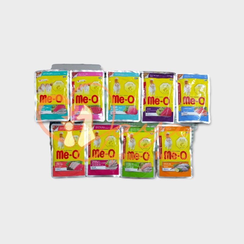 Meo Pouch 80 gr | Pakan Basah Kucing Meo