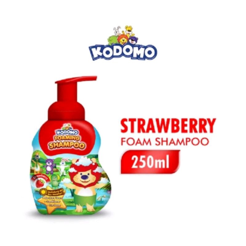 Kodomo Foaming Body Wash / Shampoo Strawberry / Orange 250 ml