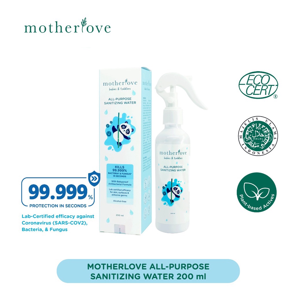 MOTHER LOVE ALL PURPOSE SANITIZING WATER 200ML