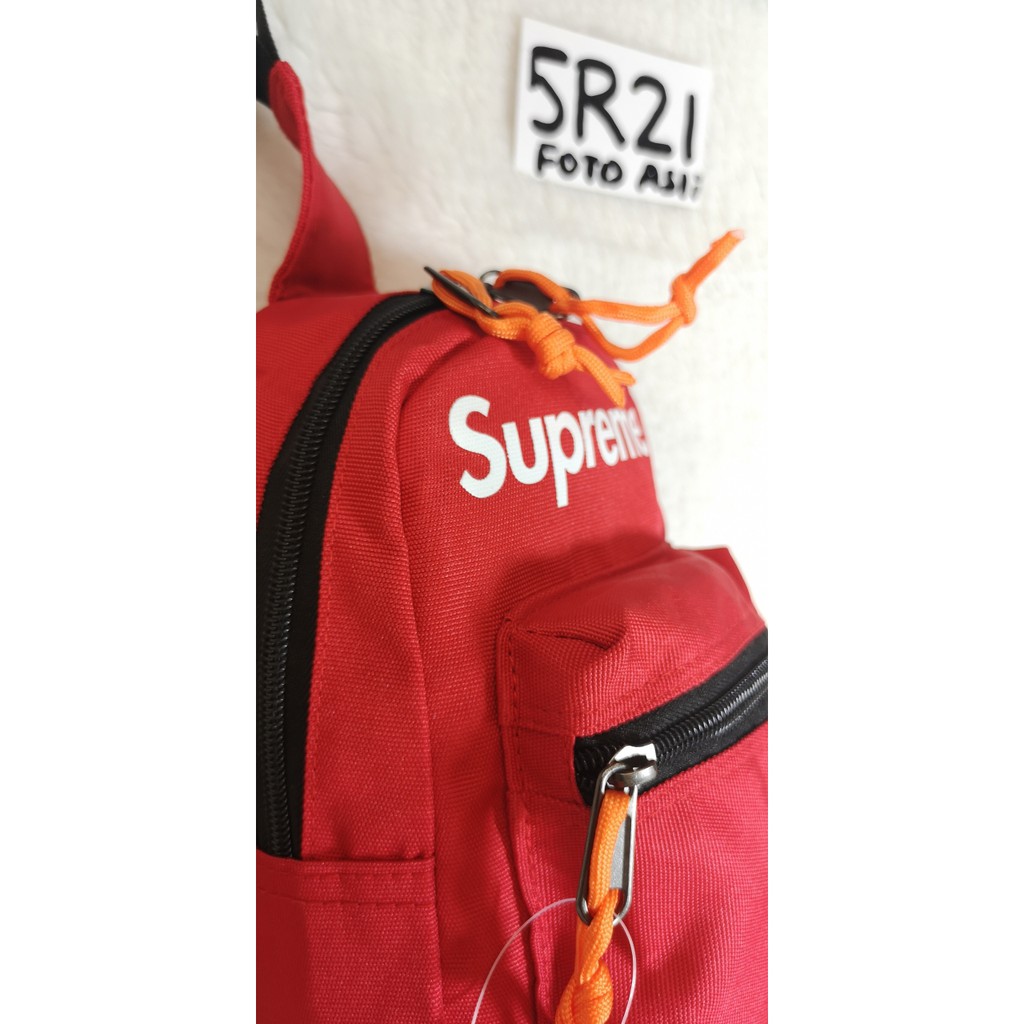 TAS SELEMPANG SUPREME 338 IMPORT TAS SELEMPANG SUPeREM SLINGBAG WAISTBAG (IMPORT BUKAN LOKAL)