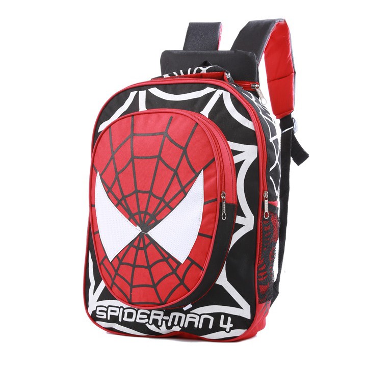 BIG SALE Tas anak laki-laki GSL-392 tas sekolah anak ransel cowok gaya karakter gambar super hero spiderman