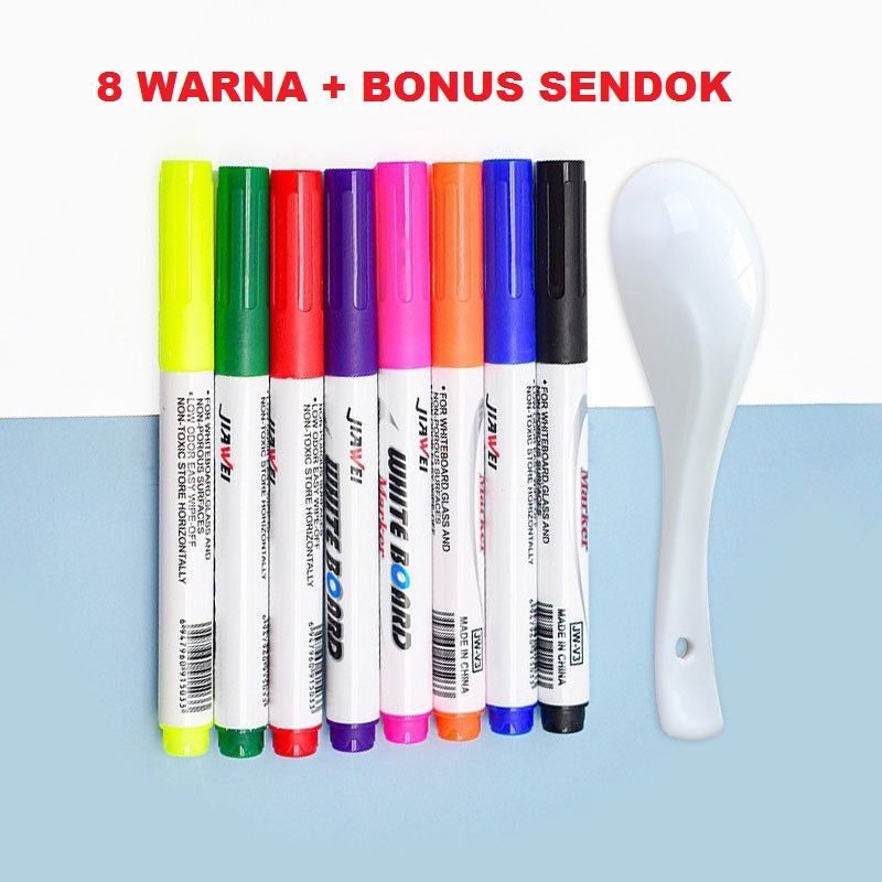 

Spidol Magic 8 Warna Ajaib