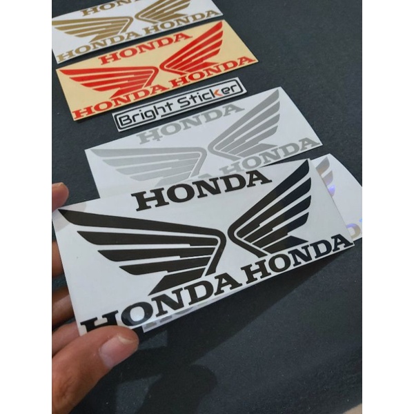 STICKER HONDA SAYAP WING CUTTING