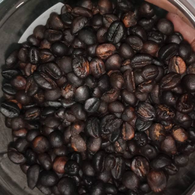 

Biji kopi robusta fermented