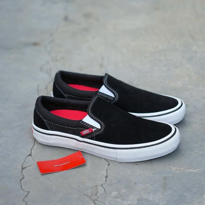 SALE  Vans Slip On Pro Black White BNIB Original - Vans Slip On Pro Black White Original - Vans Slip