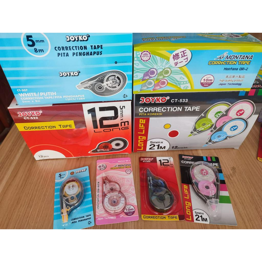 

TIPE X KERTAS JOYKO / CORRECTION TAPE