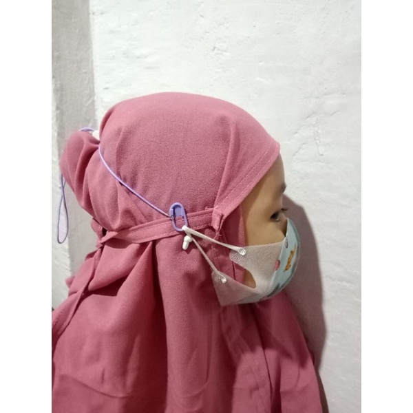 Strap Masker Hijab Strap Masker 2in1 Strap Masker Custom Nama