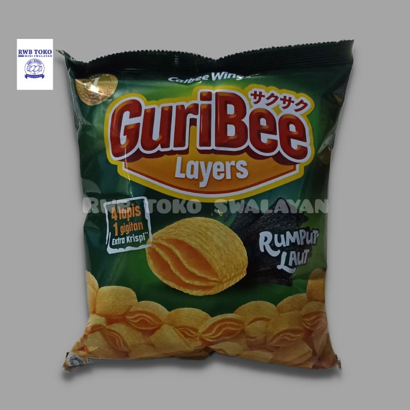 

Guribee Layers rasa Rumput Laut 65g