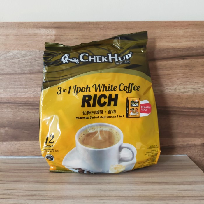 

WHITE COFFEE KING RICH & STRONG CHECKHUP 3IN1