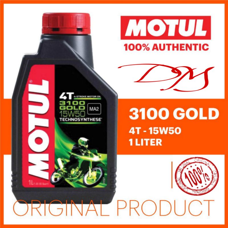 OLI MOTUL 3100 GOLD 1LITER SANGAT COCOK BUAT SATRIA FU JUPITER MX VIXION ALL NEW R15 ALL NEW CB150 R
