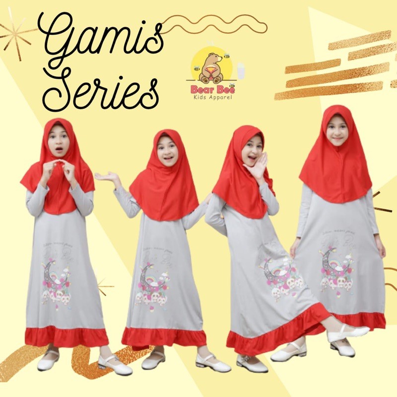 Gamis Anak Bearbee