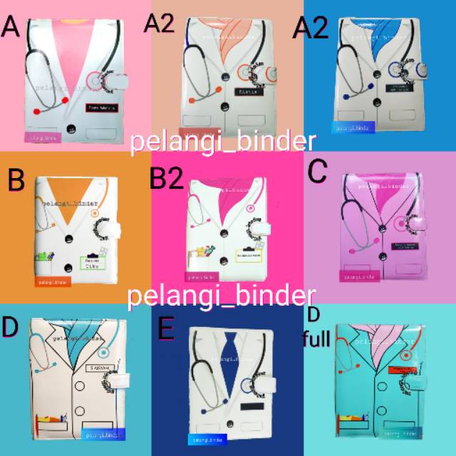 

Binder jas dokter custom