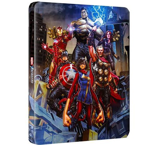 STEELBOOK STEELCASE PS4 MARVEL AVENGER