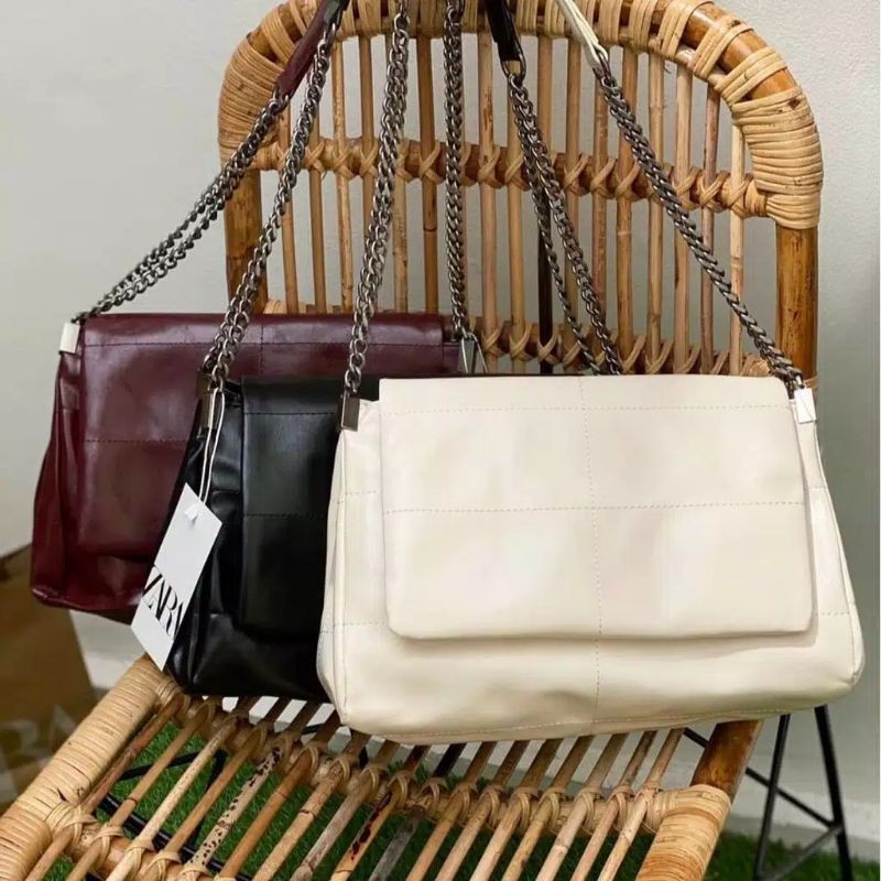 Tas Zara Carpenter Shoulder Bag - Free Paperbag - Tas Zara rocker