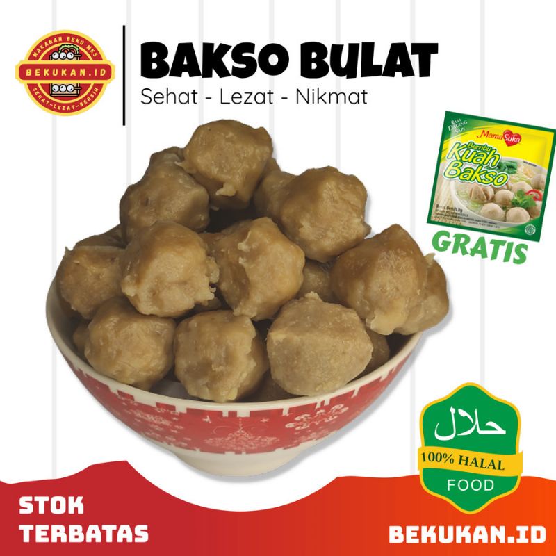 

BAKSO BEKU BULAT BEKU OLAHAN DAGING SAPI DAN DAGING AYAM ISI 50 BIJI