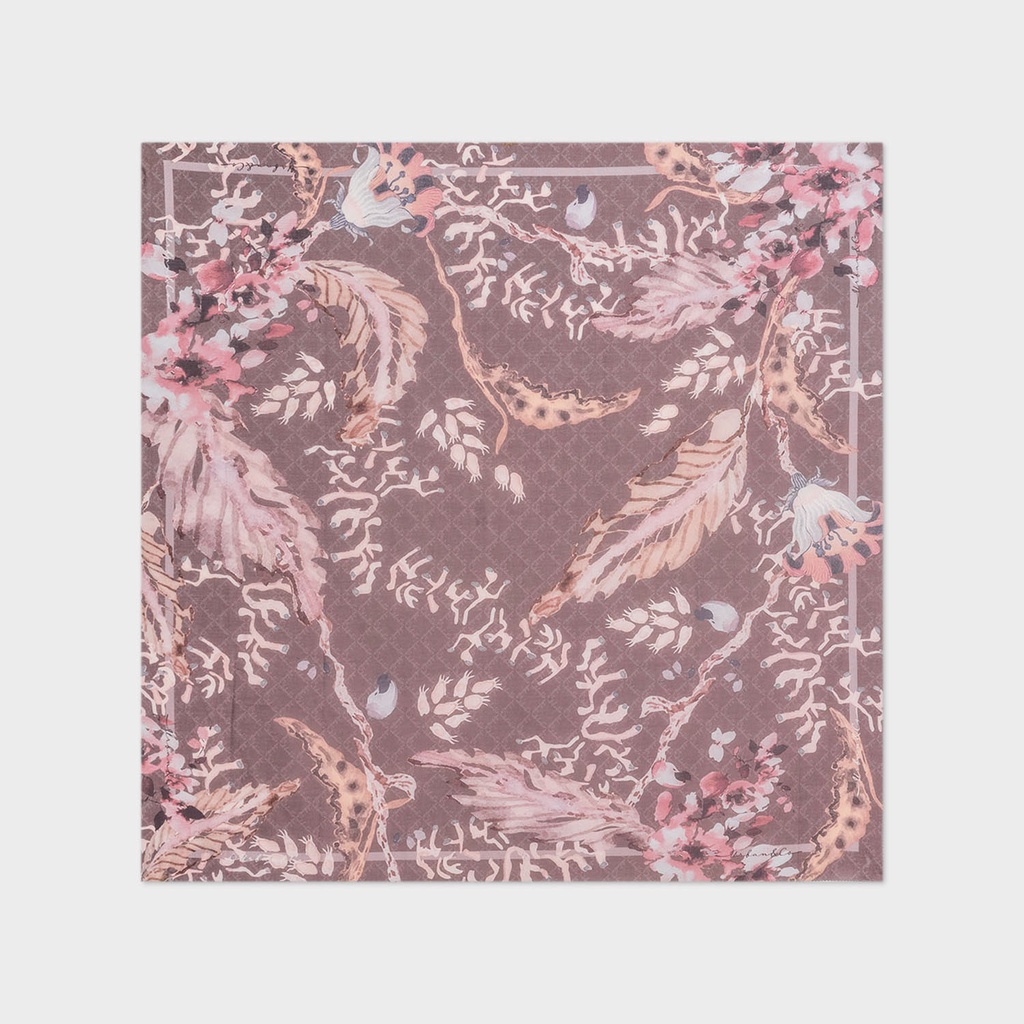 URBAN&CO Scarves Jasmine Dark Brown