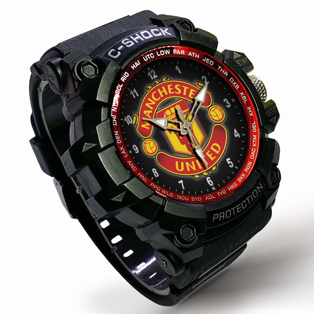 Jam Tangan MU Outdoor Anti Air #Hitam