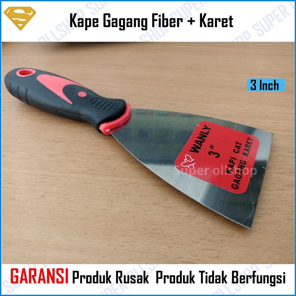 Kape Kapi Cat Screper Skrap Skraper Sliper Gagang Fiber Karet 2 Inch 2.5 Inch 3 Inch 4 Inch